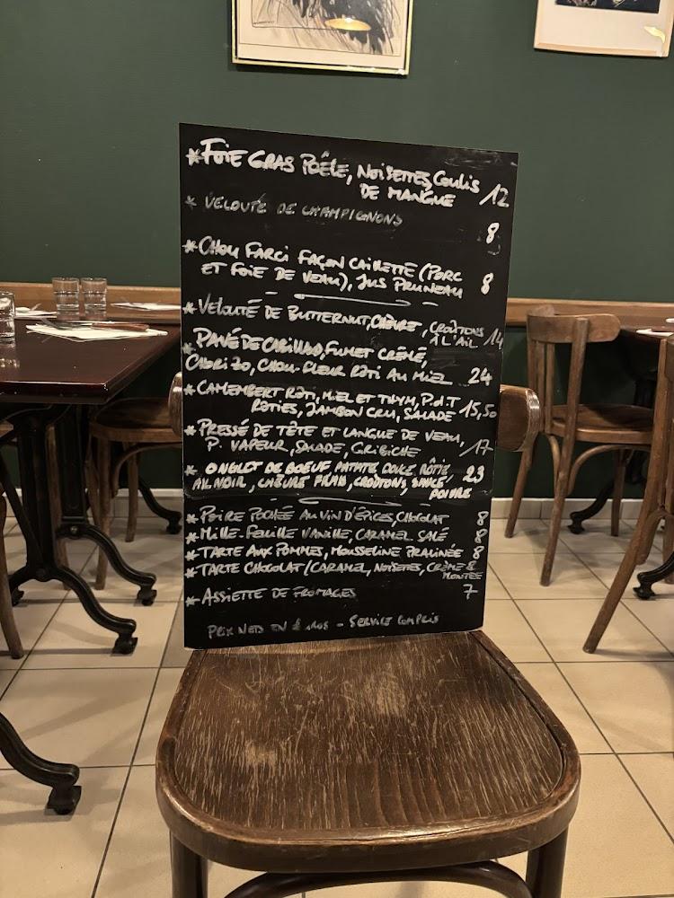 Chez Walter - Menu Image 1